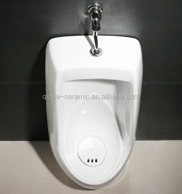Bathroom Ceramic Man Usage Urinal Bowl For Public Manual Flushing Floor