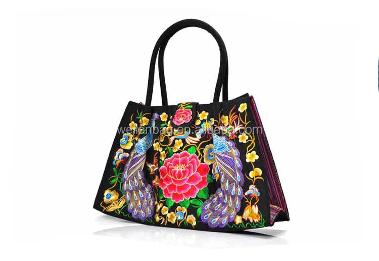 Cheap Chinese Characteristic Moroccan Handbags Ethnic Boho Embroidery