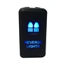 Custom symbol 4 pin led push button switch with protective cover