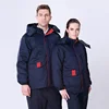 Winter Warm Work Clothes for Man and Woman Coal Mine Workwear Mechanic Construction Workwear Jacket
