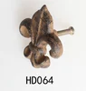 Fleur De Lis Cast Iron Rustic Cabinet Door Drawer Pull Handle Knob