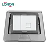 LONON One gang computer Stainless steel 1 gang data floor socket