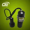 Underwater max 7000 lumens HID diving flashlight
