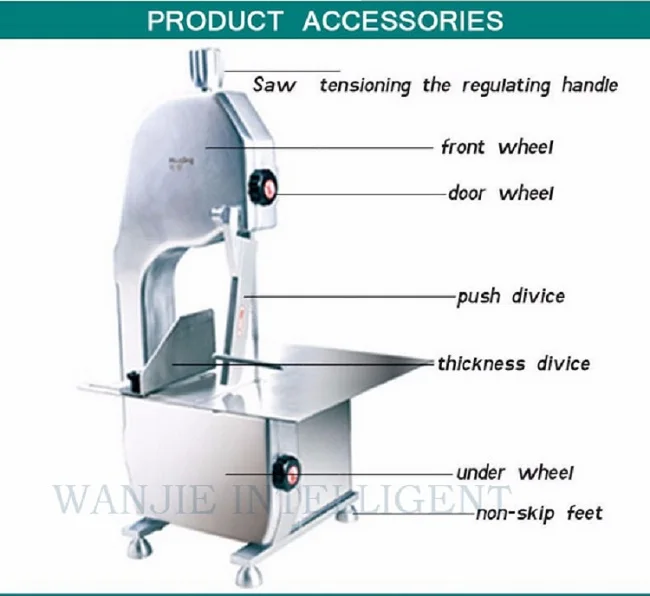 stainless steel bone cutting saw