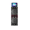 12 inch trolley speaker with display screen touch screen portable trolley speaker