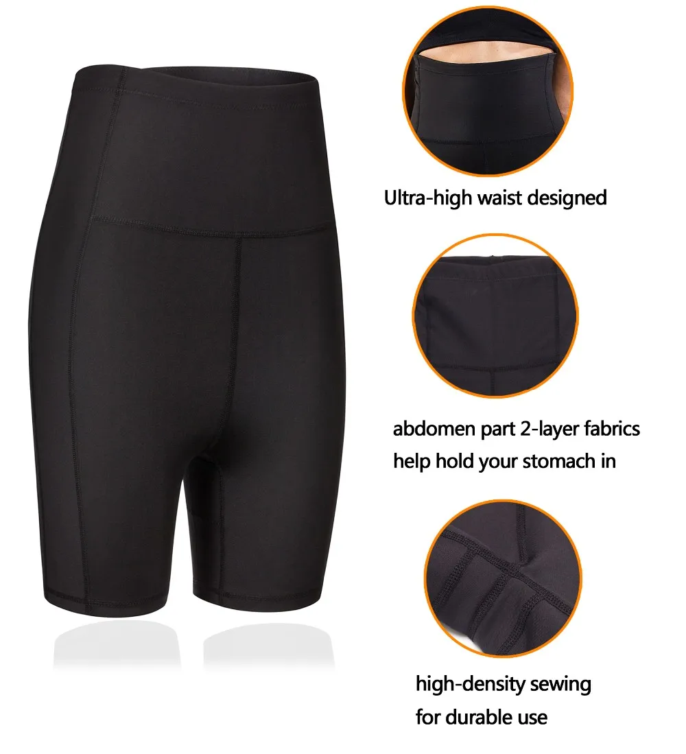 Women Shaper Body Tummy Control Shorts Shapewear High Panties Butt Plus Size Waist Thigh Short