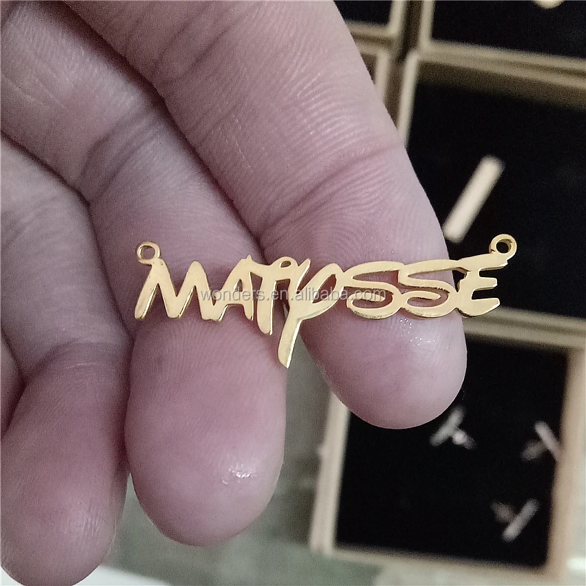 Arabic Name Necklace Personalised 