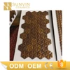 Bronze diamond mosaic tiles philippines copper mosaic tile
