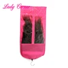 Human hair extension package label, custom package bag
