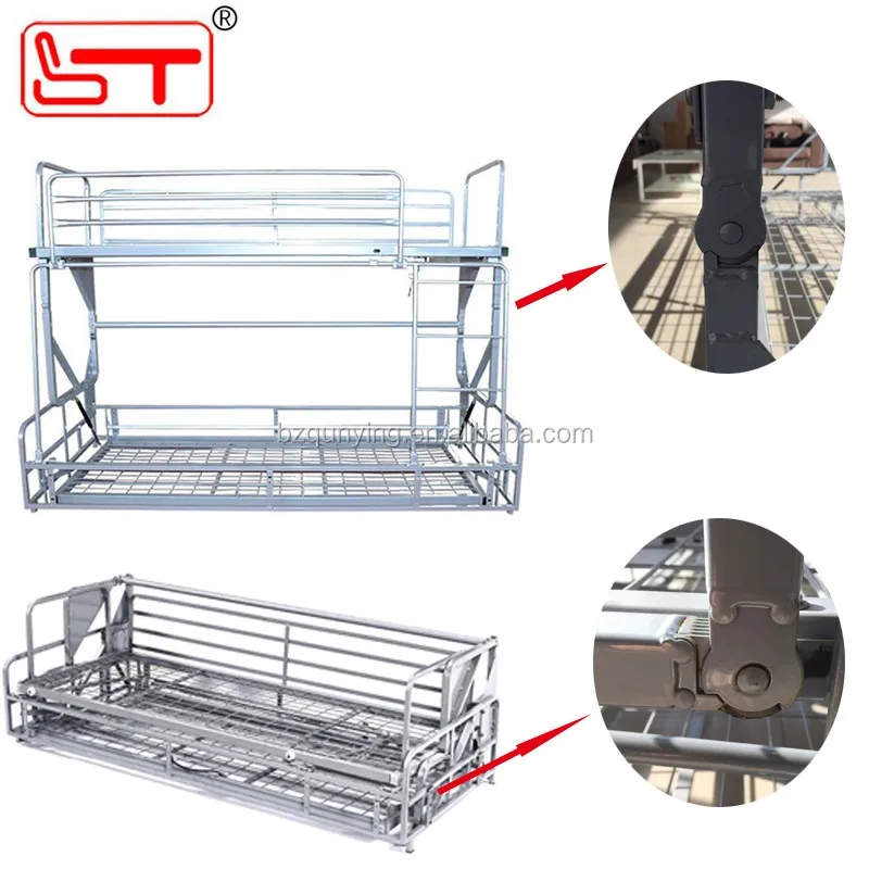 Furniture Frame Metal Sofa Bunk Bed Mechanism Buy Folding Sofa Bed
