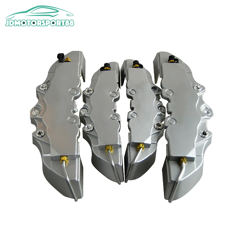 3 Bolts Silver Brake Caliper Dust Cover Kit Buy Brake Caliper Cover
