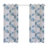 Digital Printed Fabric Spring Polyester Insulated Perspective home Curtain