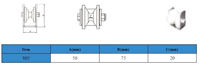 marine hardware Stainless Steel Anchor bow Roller for 30kg Danforth anchor