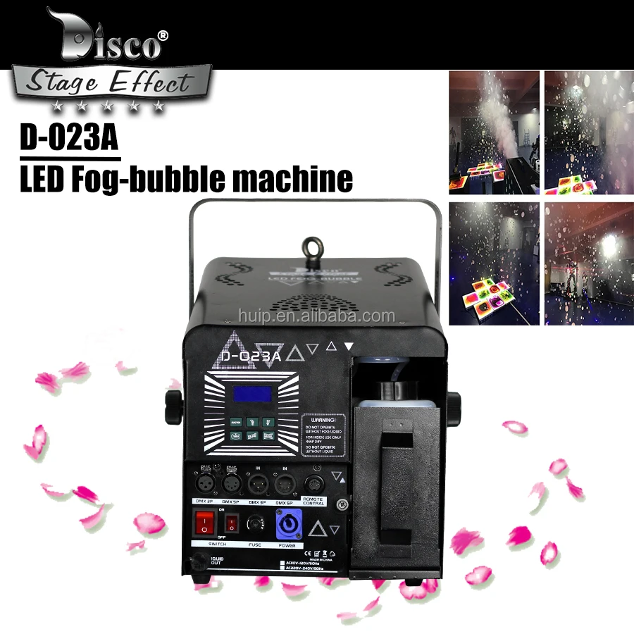 The Best-selling DMX Bubble Machine Factory Price LED Fog-Bubble Machine Party DISCO DJ Wedding
