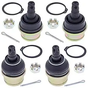Complete Ball Joint Lower and Upper Kit for Honda TRX250TM Recon 2002-2016 All Balls