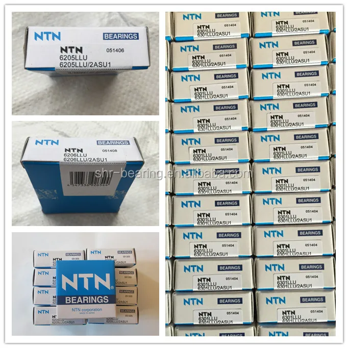6203LLU/2ASU1 Radial ball bearings 6203 LLU C3 NTN rubber sealed bearing type