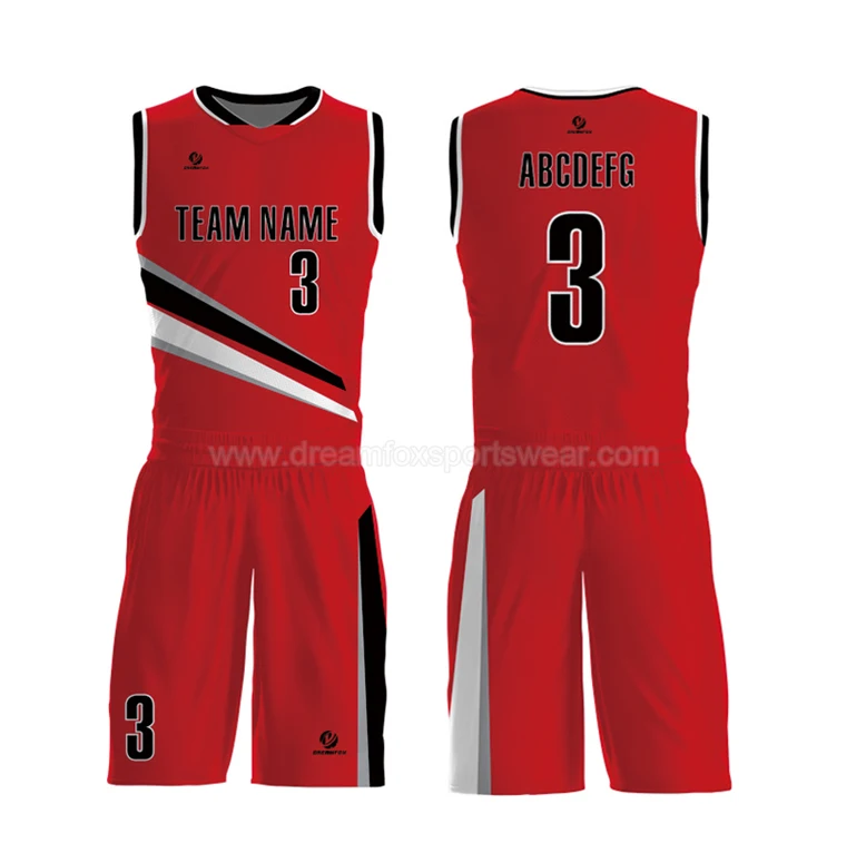 Youth Basketball Team Uniform Jerseys 