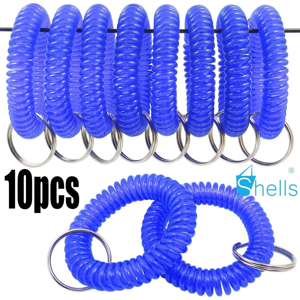 Shells Green Highly Stretchy Compact Dual Safety Hook Clips 72 Inches Bike Motorbike Luggage Cord Rope Bungee Rope Shells group