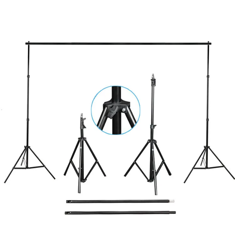 2.8m X 3m Studio Photography Chromakey Green Screen Background Photo Backdrop Lighting stand