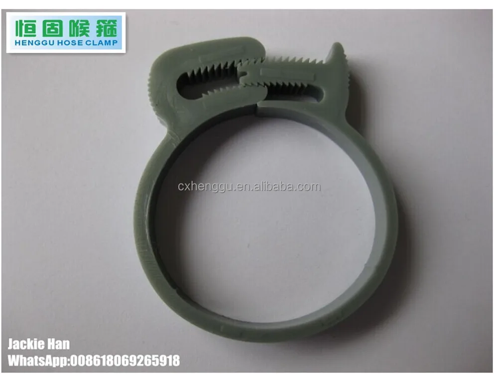 Plastic pipe hose clip made in China Mini hose clip plastic ABS hose