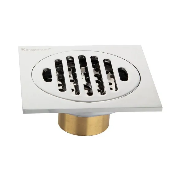 Kingchun Sanitary Fitting Bathroom Floor Drain Strainer Shower Drain