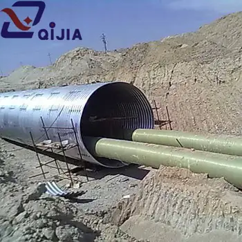 Galvanized Corrugated Steel Culvert Pipe Inverted Siphon In ...