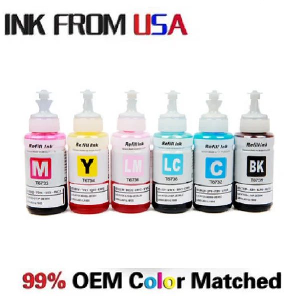 Refill Ink For Epson L800 / L801 /l805 Ecotank Printer Buy Refill