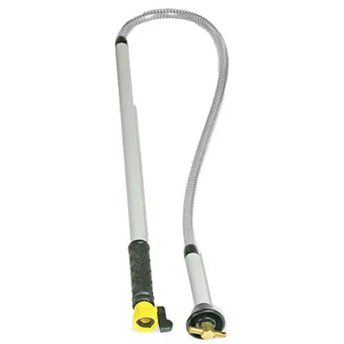 Camco RV Flexible Swivel Stik with Shutoff Valve- Creates Powerful Cleaning Action that Dislodges and Flushes Stubborn Waste Deposits and Combats Odors (40074)