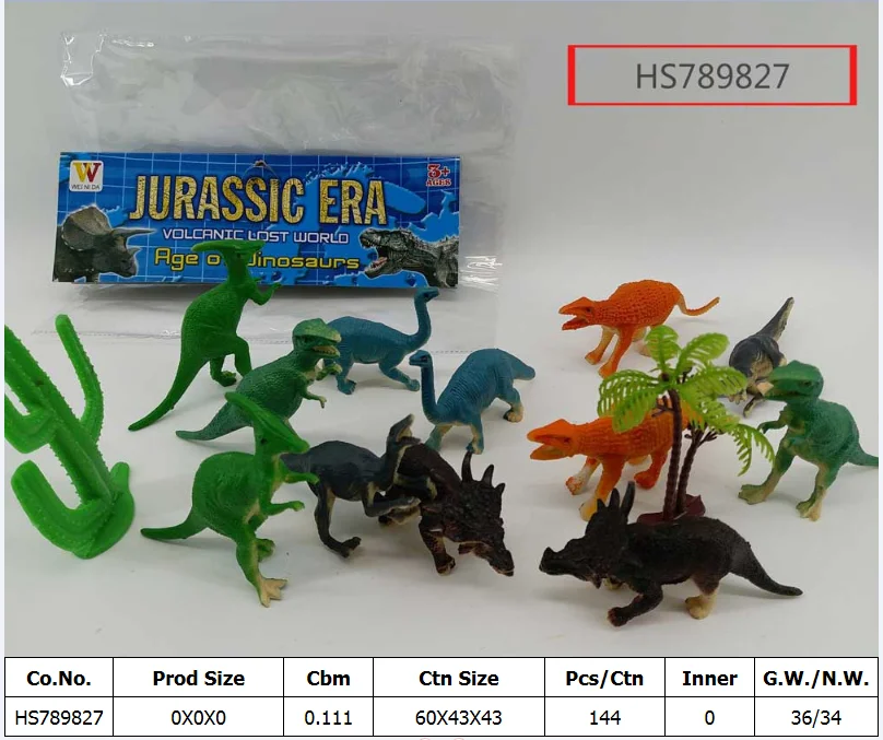 HS789827, Huwsin Toys, Funny toy for kids, Dinosaur set
