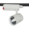 Euro5 years warranty no flicker 35W 3000K die casting aluminium metal driver box CRI>95 COB track light RCM lamp