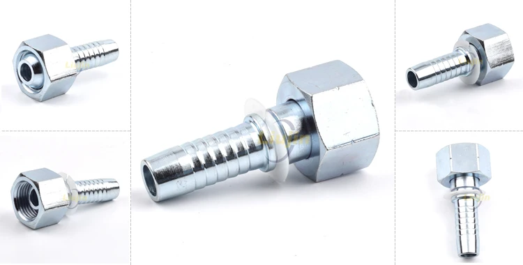 Hydraulic hose adapters hose pipe hydraulic