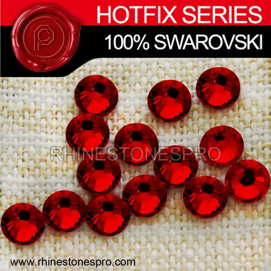 
Swarovski Elements Fashionable Jewelry Siam (208) 6ss Crystal Iron On Hotfix 
