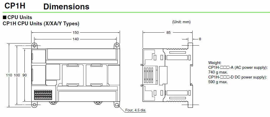 CP1H-X40DR-A original omron plc low cost high quality omron plc made in Japan omron plc