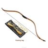 Riding and archery bow with recurve bow riser