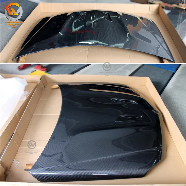 Carbon Fiber Car Hood For W204 C63 Black Series Style Buy Black Series Car Hood