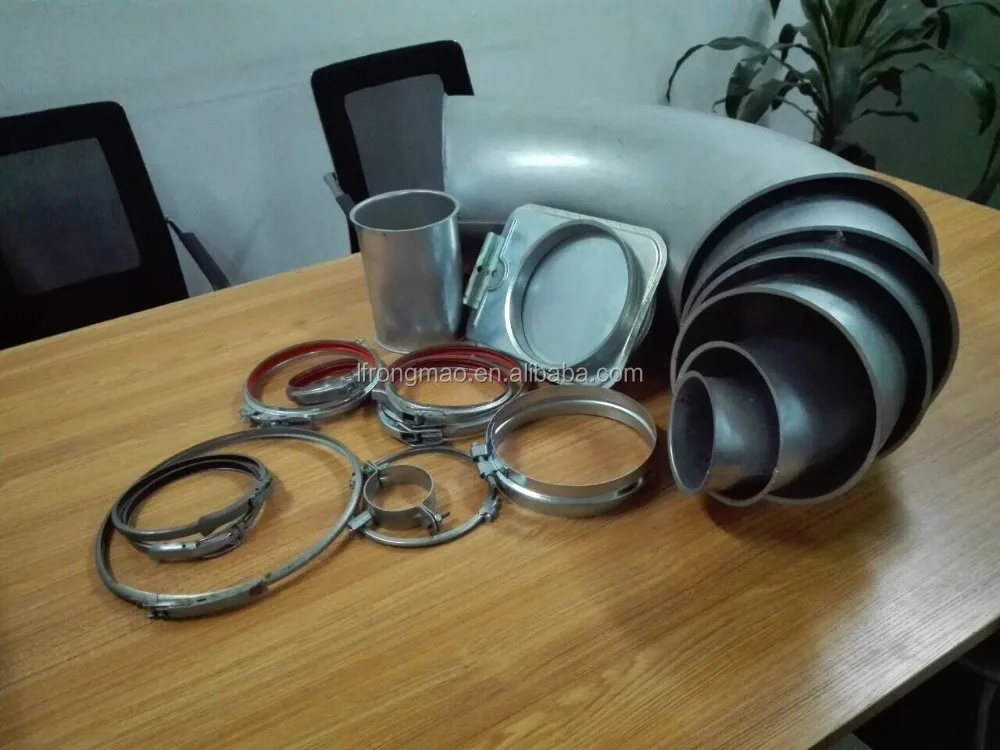 Galvanized Quick Locking Pipe Clamp For Pneumatic Conveying System