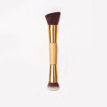 double heads contour brush contouring face makeup brush cosmetic