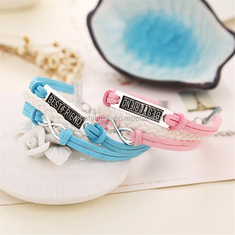 Indian Boy And Girl Friendship Leather Best Friend Bracelets Buy