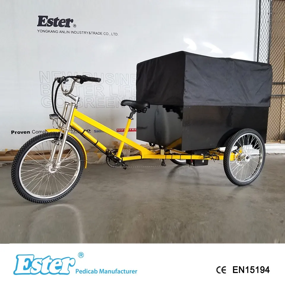 Electric Cargo Delivery Trike Canopy Cargo Bike Trike Buy Canopy Cargo Trikeelectric Assist 2894