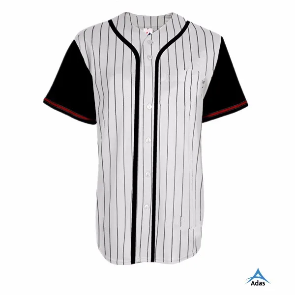 custom striped baseball jerseys