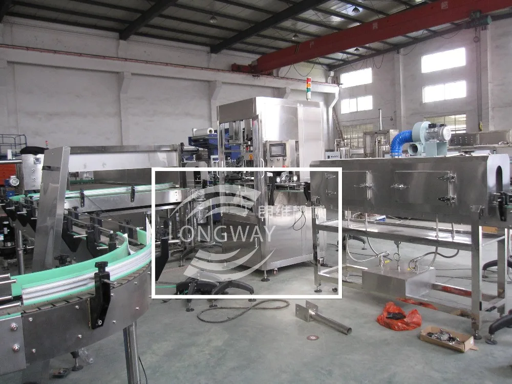 Omron Human control Pannel PET bottle carbonated beverage Washing Filling Capping Machine for Kenya