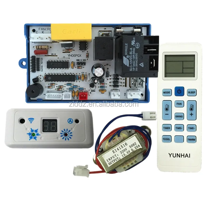 Universal Indoor Window Ac Air Conditioner Control Pcb 