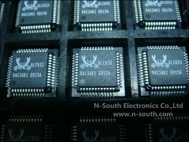 REALTEK ALC653 Audio chipset motherboard chips, View audio recording