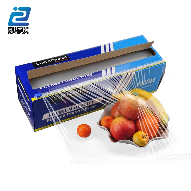 Pe/pvc Cling Film With Zip Lop Safe Slide Cutter Buy Cling Film,Pe