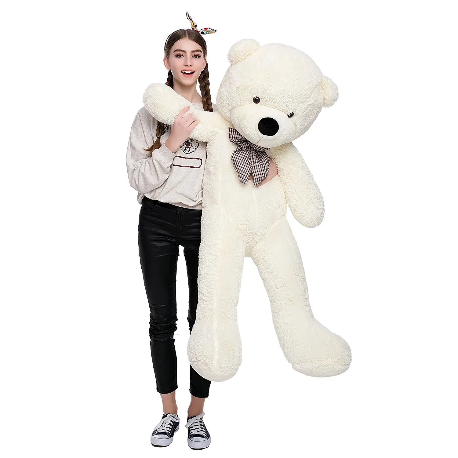 valentine's day polar bear stuffed animal