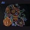 Transfers Skull with Rose design for Custom t shirt
