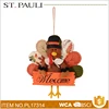 wholesale ideas gift small plush turkey toy thanksgiving decorations for wall hanging