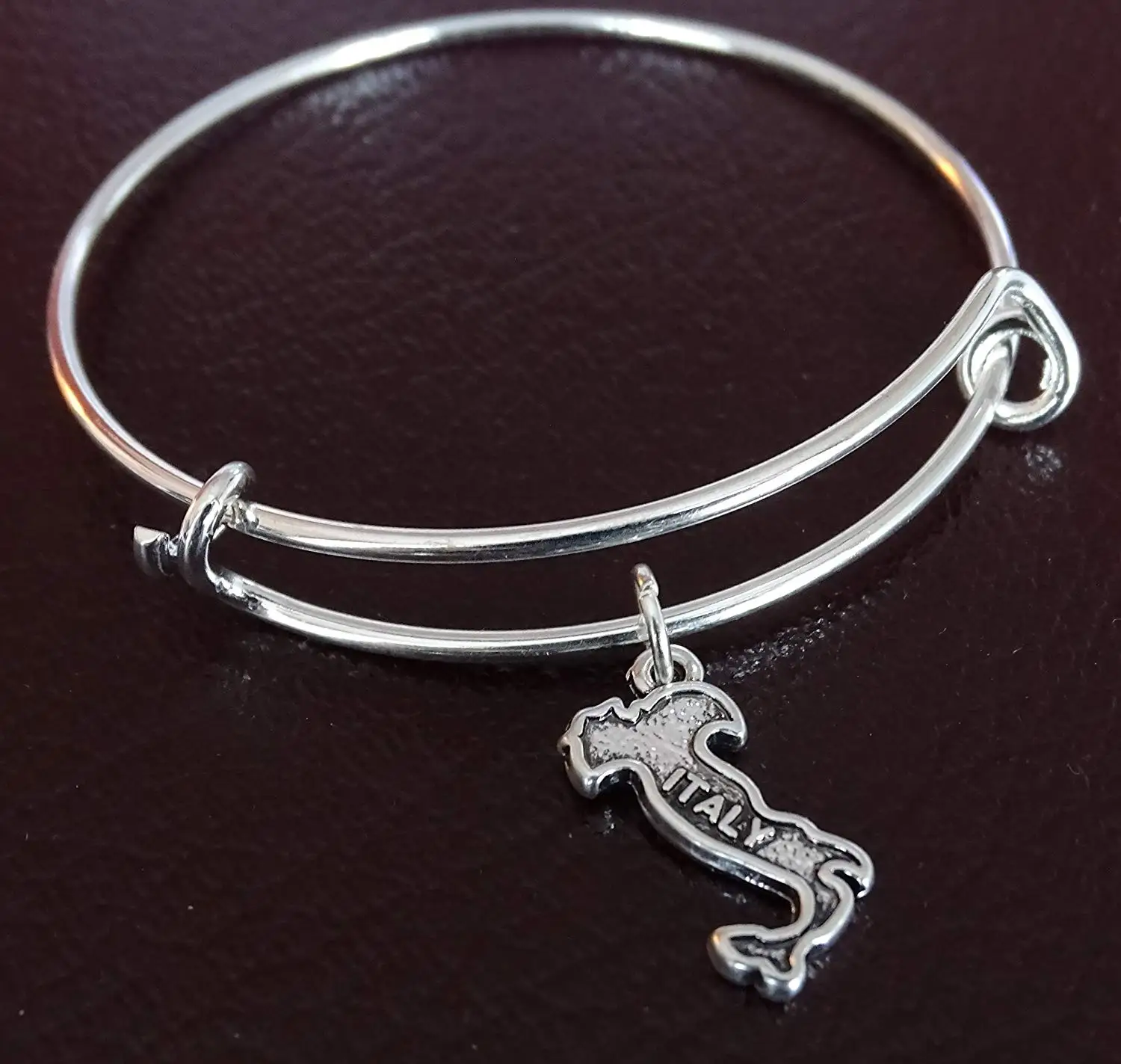 Italy Bracelet, Italy Charm, Italy Pendant, Italy Jewelry, Italy Bangle, Italy Women, Italy Girl, Italy Girlfriend, Italy Gift for Her, Italian Girlfriend, Little Italy Gift