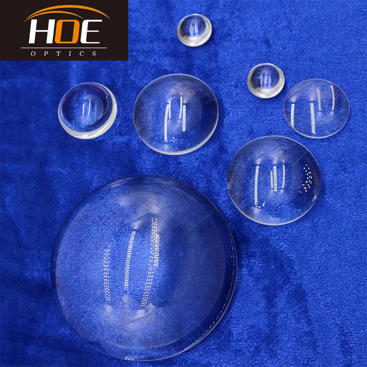 
Customized Polished Optical Glass lenses HOE Plano convex lens 
