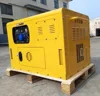 10KW Silent Diesel Generator with R2V88 Air-cooled Diesel Engine